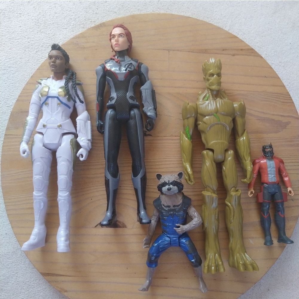 Marvel / Guardians of The Galaxy Action figures Bundle